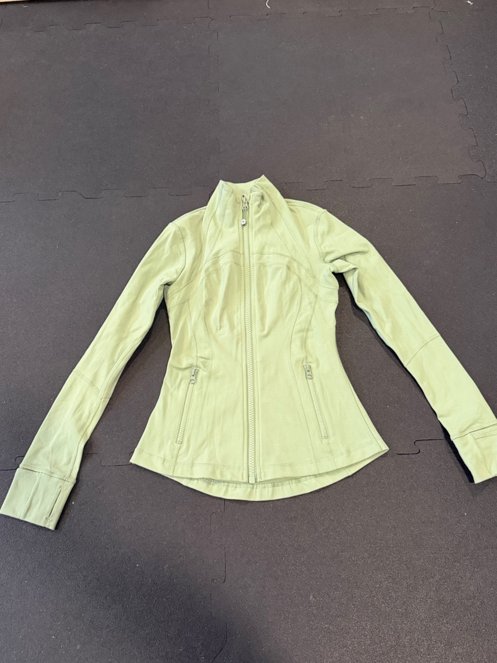 Lululemon Olive Green Womens Zip-Up Define Jacket size 4